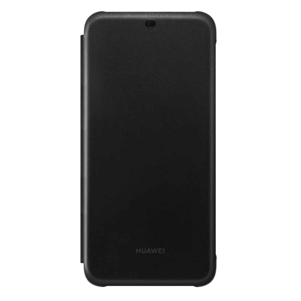 Huawei Mate 20 Lite gyári Wallet flip tok, fekete