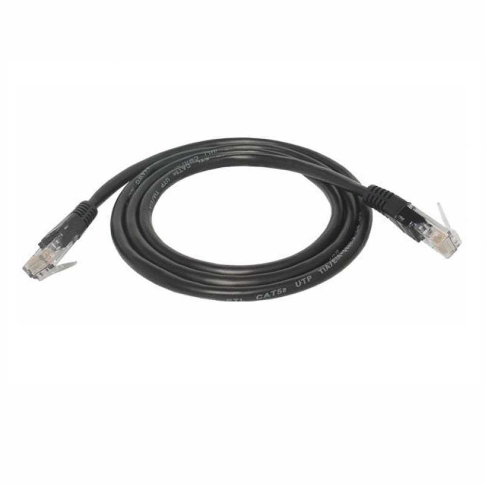 CAT5e UTP Connection network kabel (patchcord) 1m svart