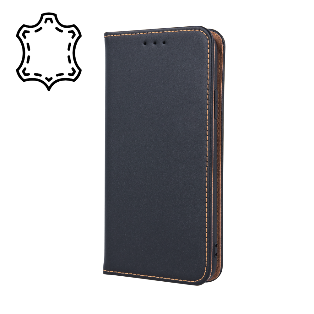 Genuine Leather Smart Pro för iPhone 17 Air svart