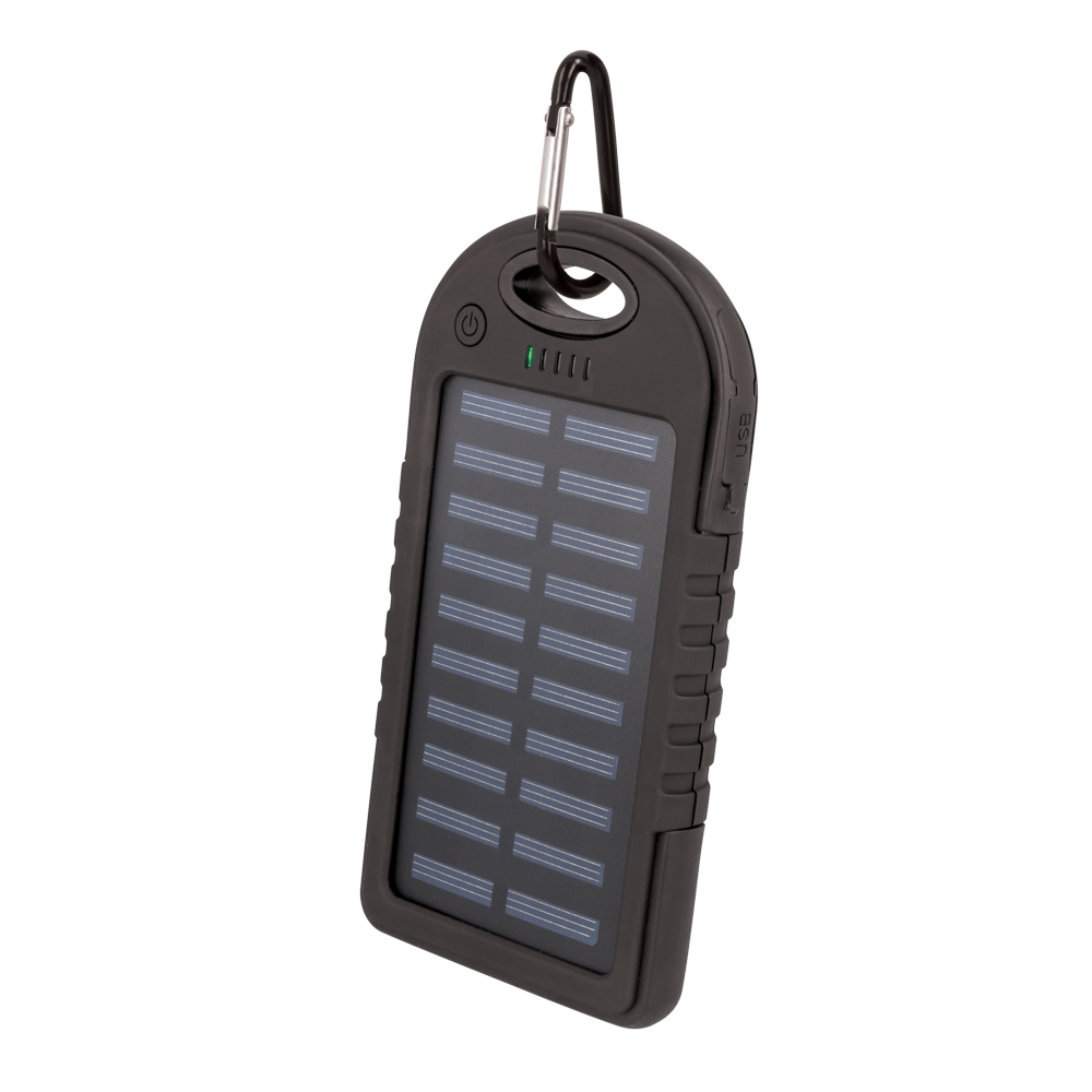 Setty solar power bank 5000 mAh SPBS-05 svart