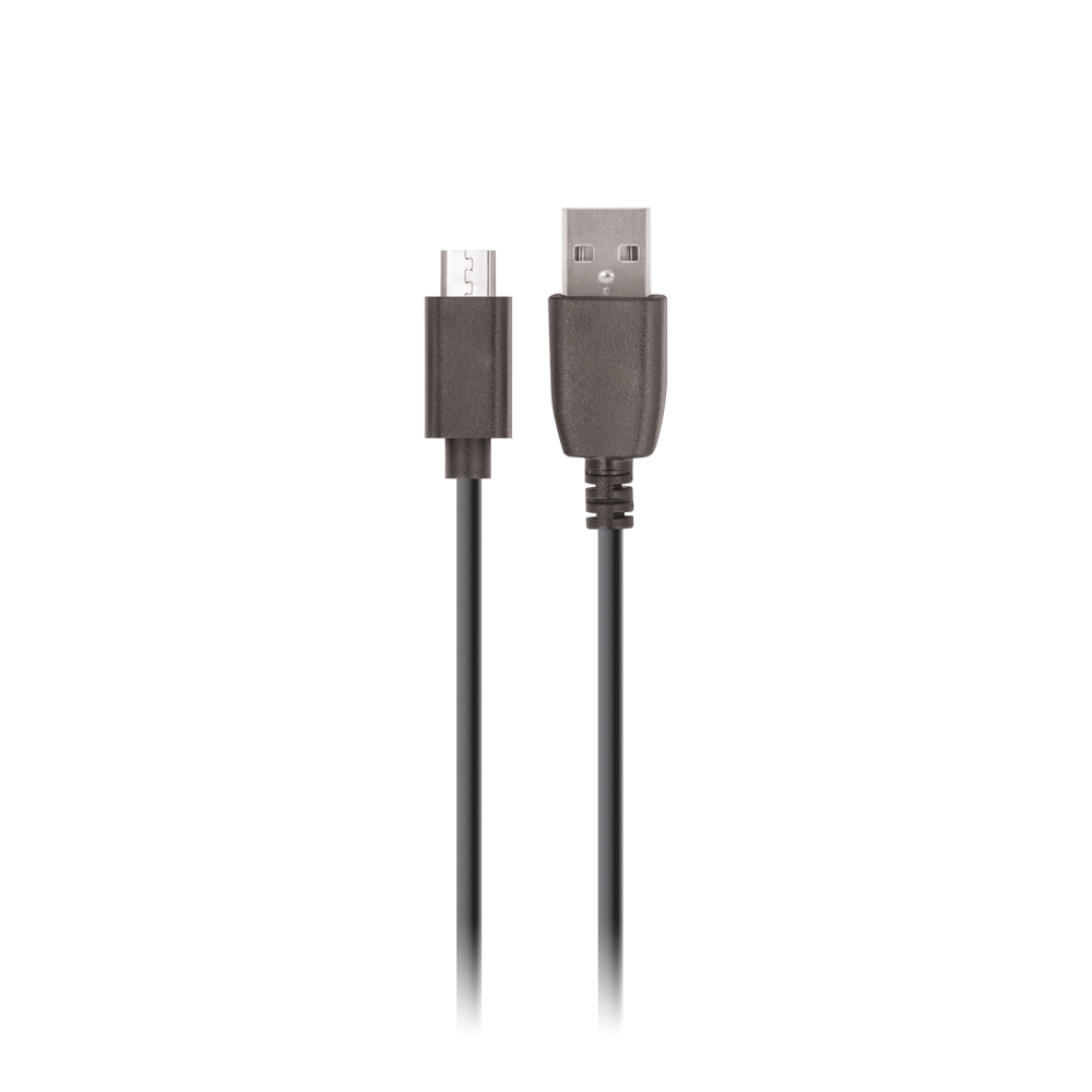 Maxlife kabel USB - microUSB 1,0 m 2A svart