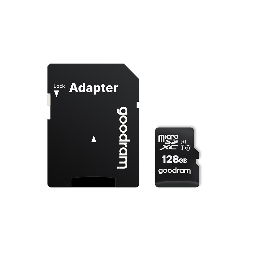 GoodRam memory card 128GB microSDXC cl 10 UHS-I 100 / 10 MB / s + adapter