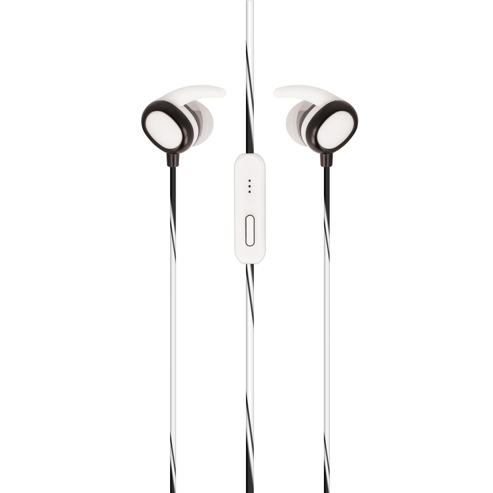 Setty wired hörlurar Sport vit