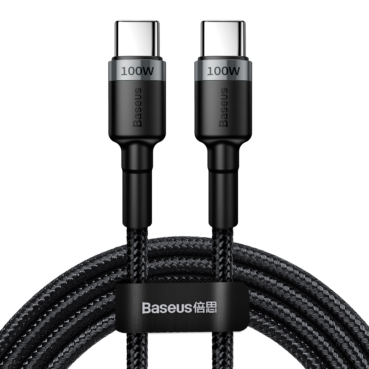 Baseus kabel Cafule PD USB-C - USB-C 2,0 m 5A grå-svart 100W