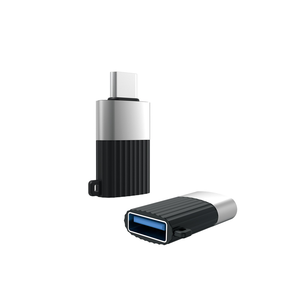 XO adapter NB149-F USB - USB-C svart OTG