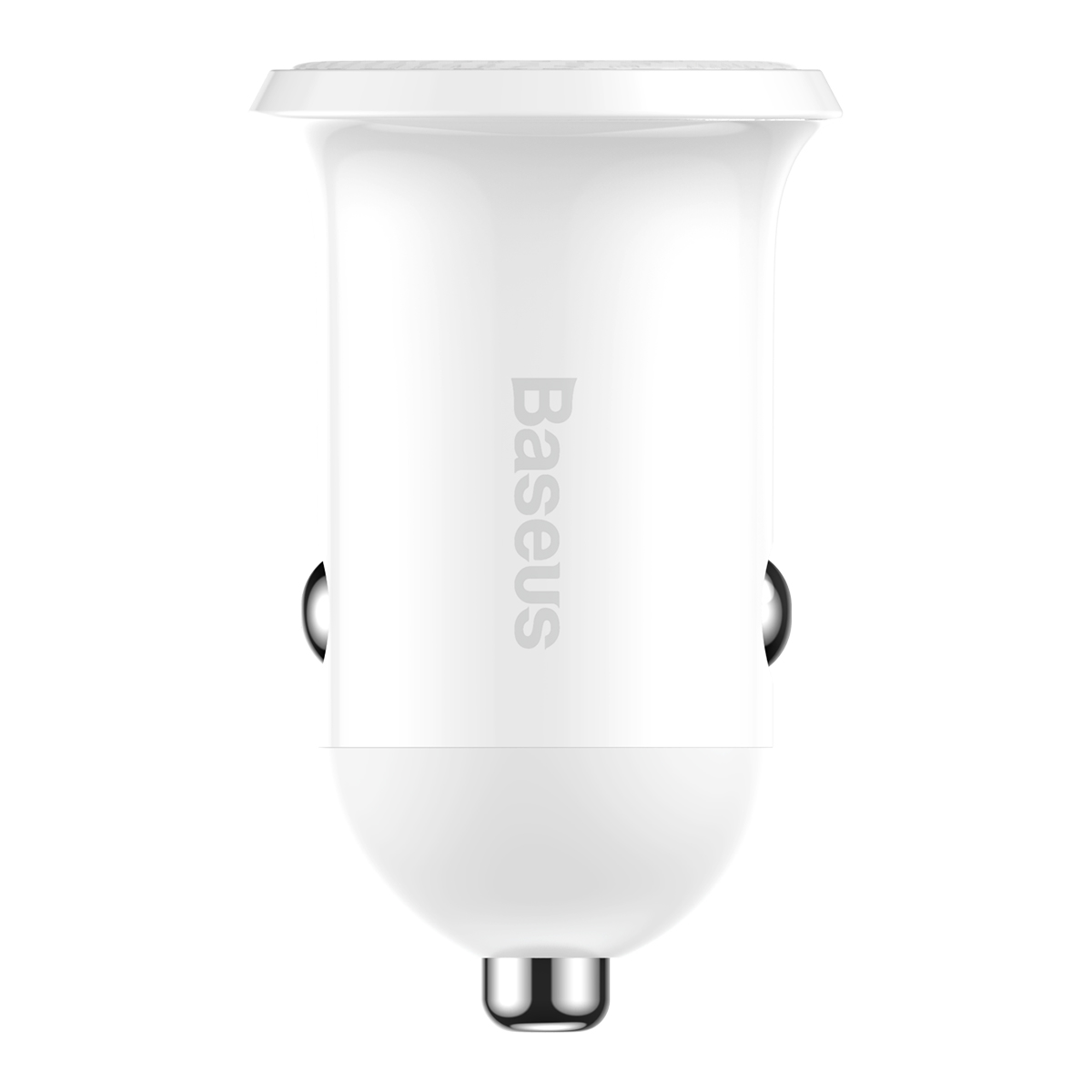 Baseus car laddare Grain Pro 2x USB 4,8A vit