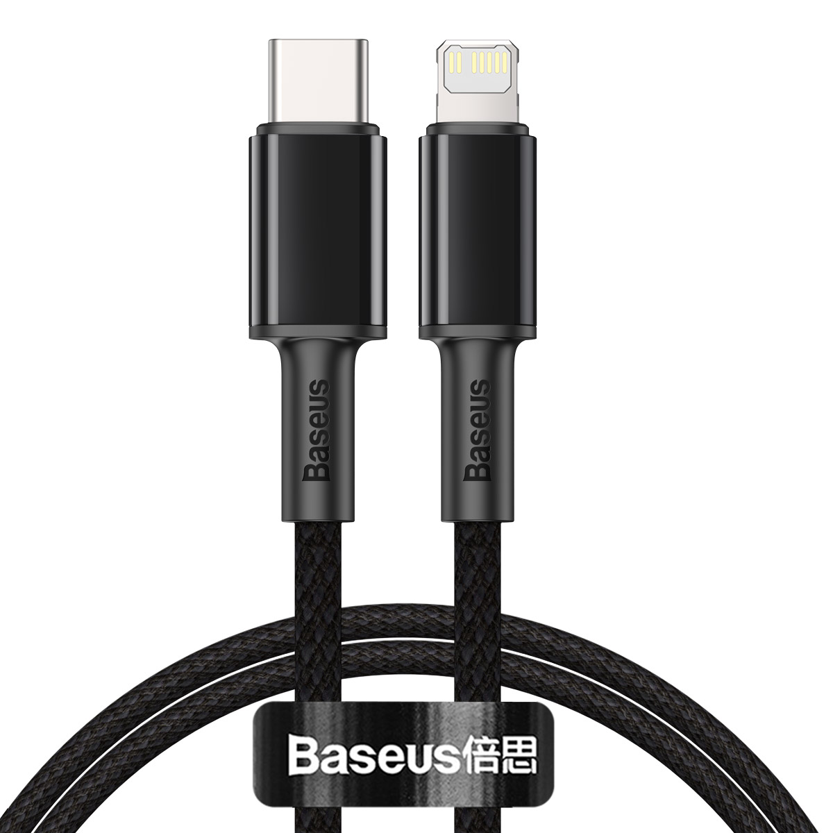 Baseus kabel High Density PD USB-C - Lightning 1,0 m svart 20W