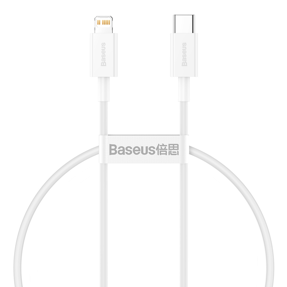 Baseus kabel Superior PD USB-C - Lightning 0,25 m vit 20W