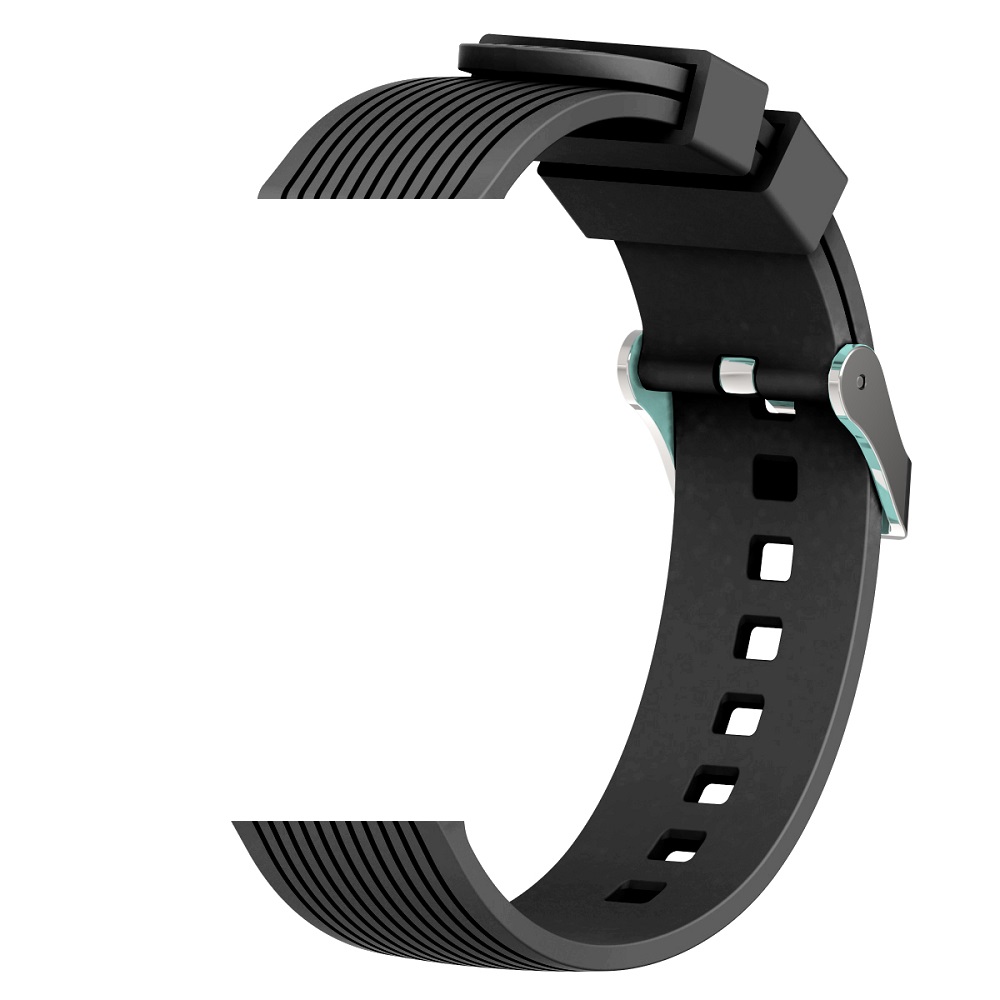 Devia band Deluxe Sport för Samsung Galaxy Watch 42 mm / Watch 3 41mm / Watch 4 40 and 44 mm / Watch 5 40 and 44 mm / Watch 6 40 and 44 mm (20mm) svart
