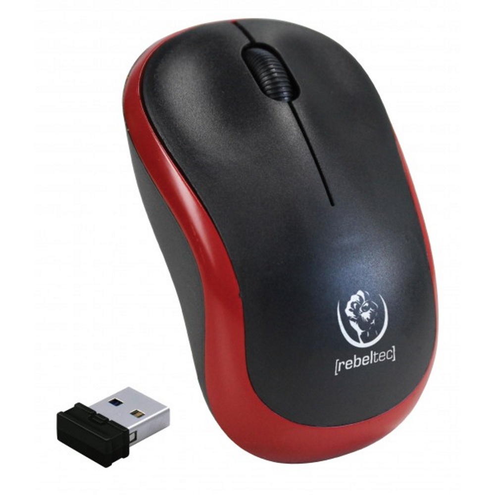Rebeltec optical BT mouse METEOR röd