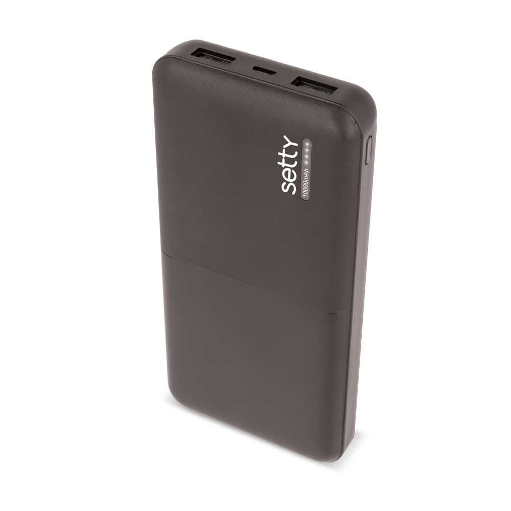 Setty power bank 10000 mAh SPB-10 svart