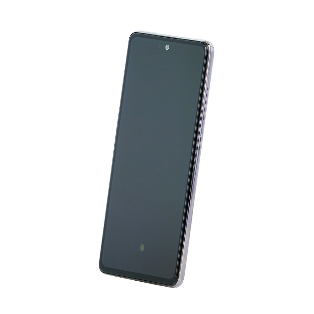 LCD + Touch Panel Samsung A52S 5G A528 GH82-26861A GH82-26863A GH82-26910A svart frame original