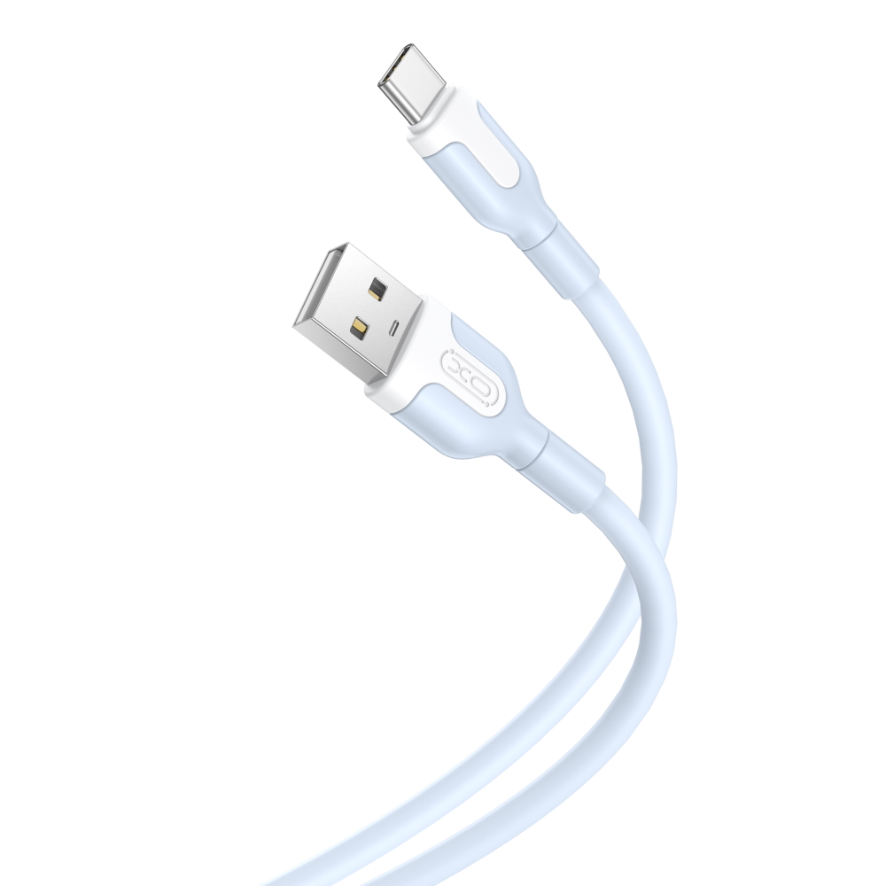XO kabel NB212 USB - USB-C 1,0 m 2,1A blå