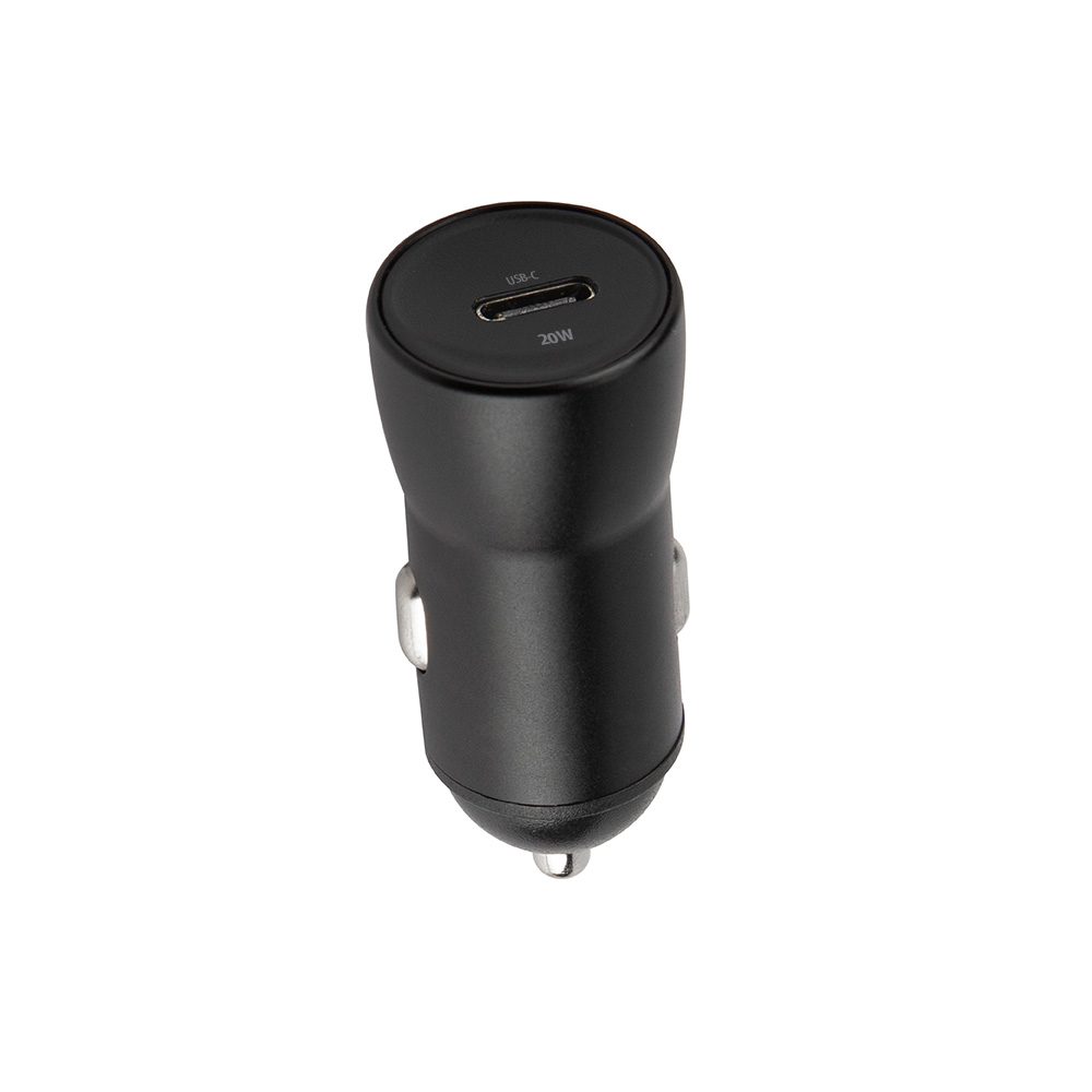 Maxlife MXCC-04 PD QC car laddare 1x USB-C 20W svart