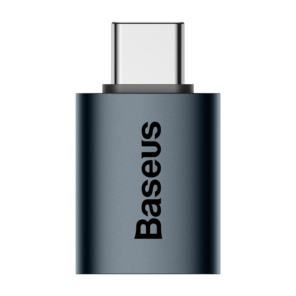 Baseus adapter Ingenuity USB-C to USB-A 3 1 blå OTG