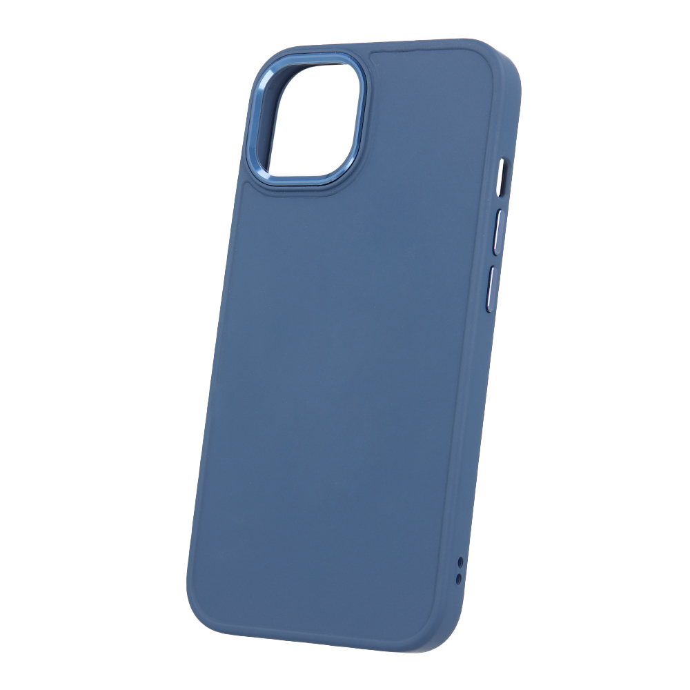 Satin skal för Samsung Galaxy S23 Plus mörkblå