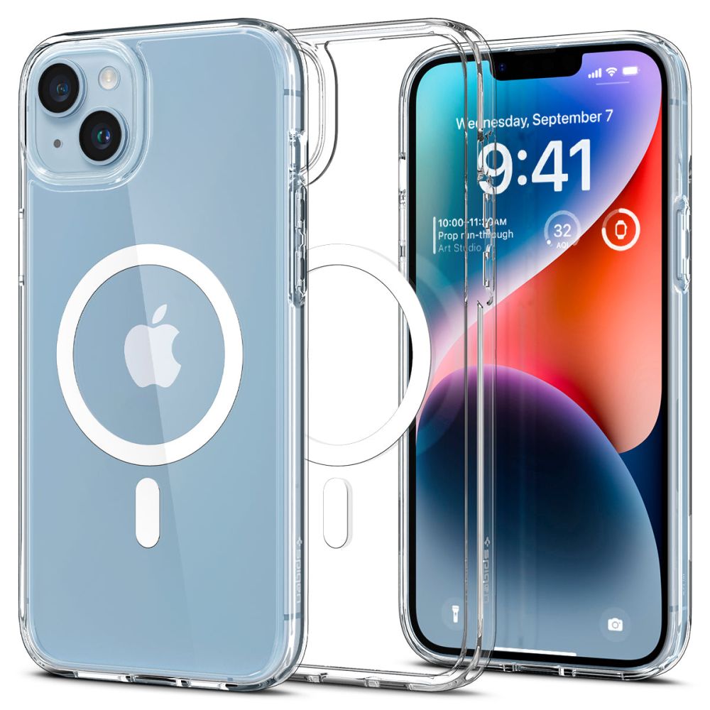 Spigen Ultra Hybrid Magsafe fodral för iPhone 14 vit