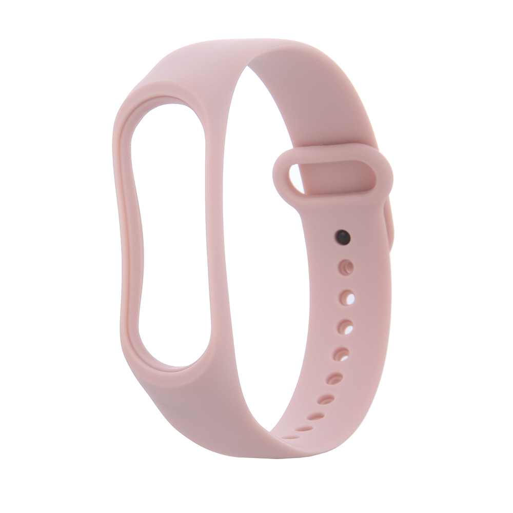Silicone band för Xiaomi Mi Band 5 / 6 powder rosa