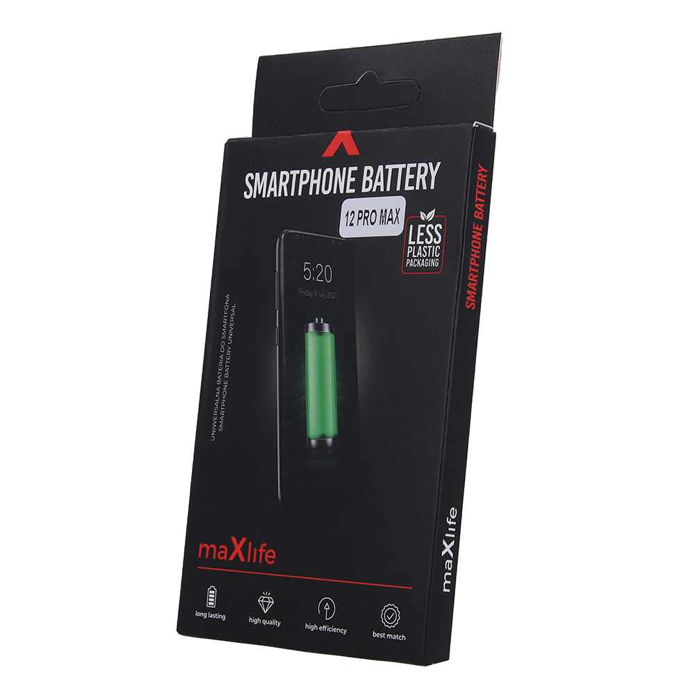Maxlife batteri för iPhone 12 Pro Max 3687mAh