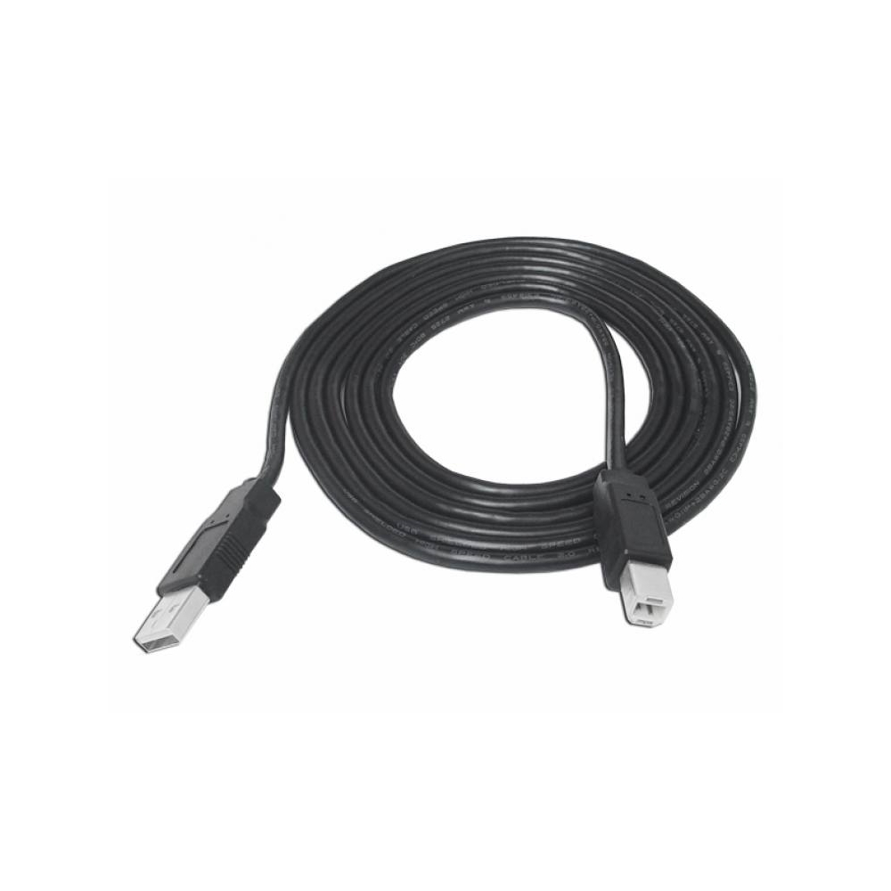 USB Printer kabel TFO A-Male to B-Male Cord 3m svart