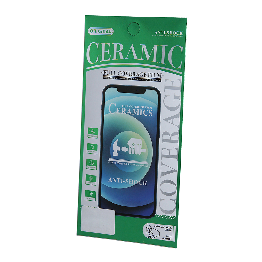 härdat glas 9D Ceramic för iPhone 16 Plus