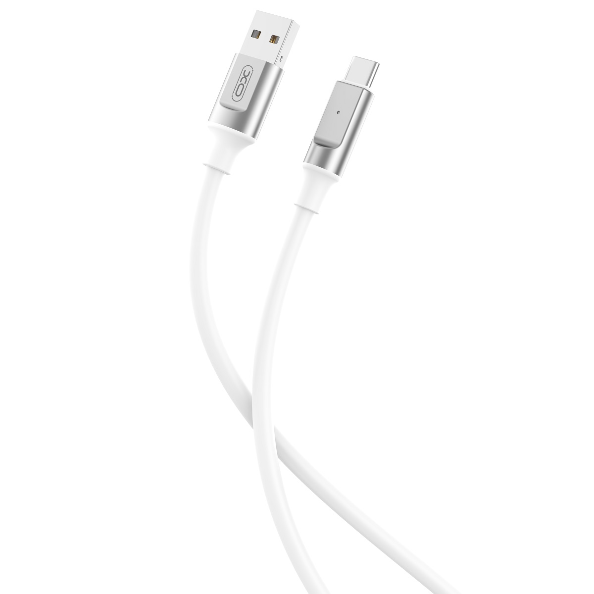 XO kabel NB251 USB - USB-C 1,0 m 6A vit