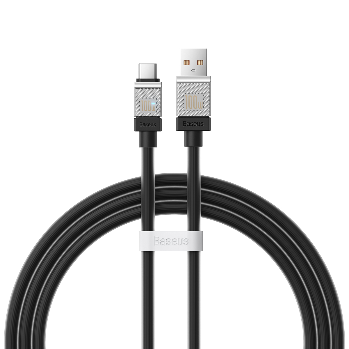 Baseus kabel CoolPlay USB - USB-C 1m 100W svart