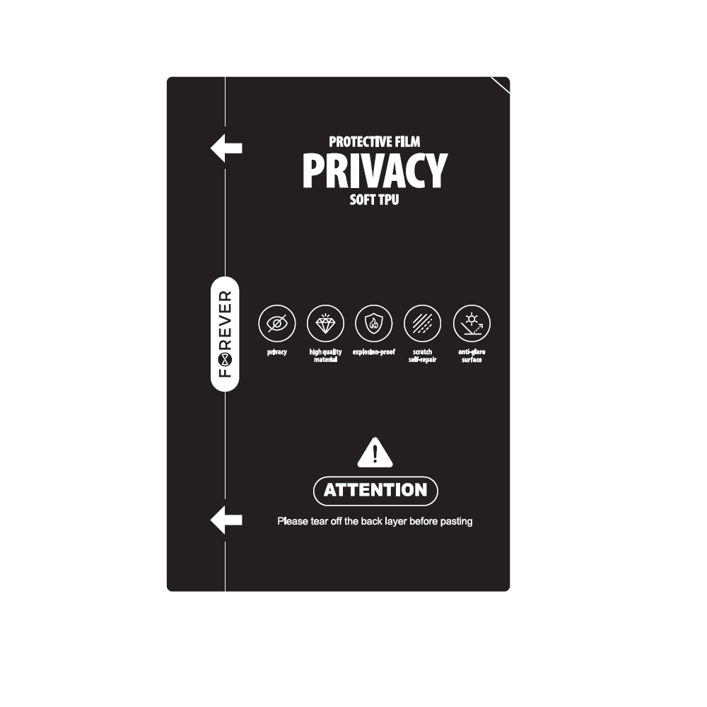 Forever set film anticrash privacy för cutting machine 20pcs