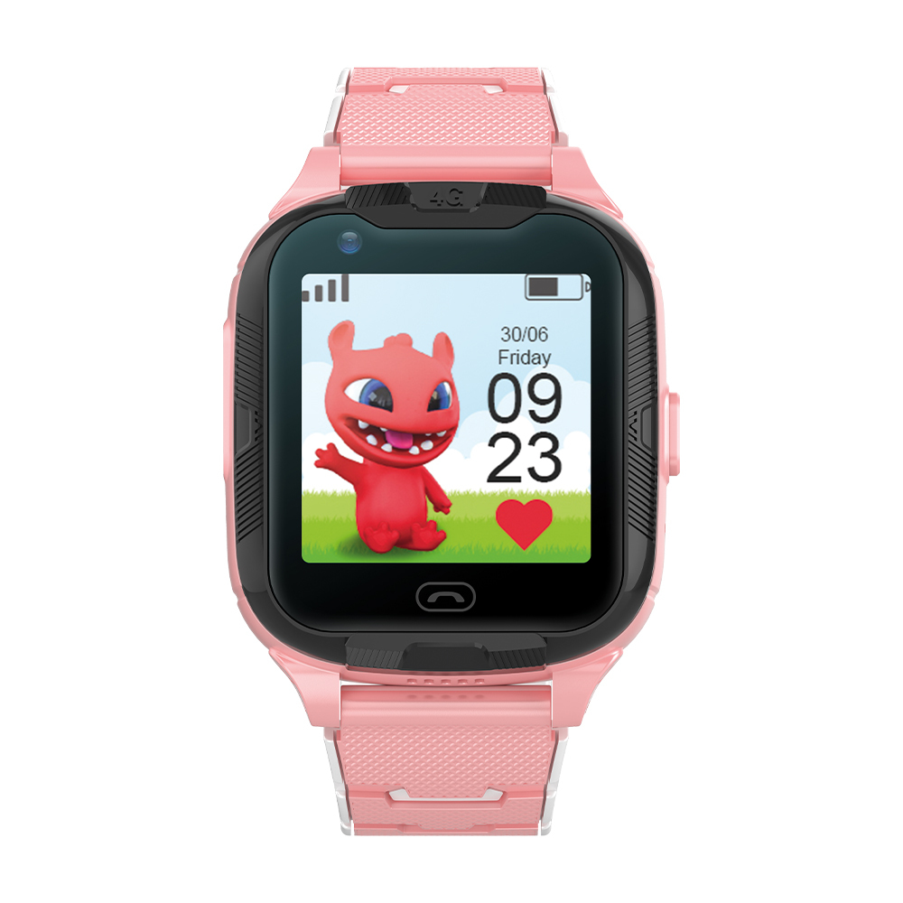 Maxlife smartklocka 4G MXKW-350 rosa GPS WiFi