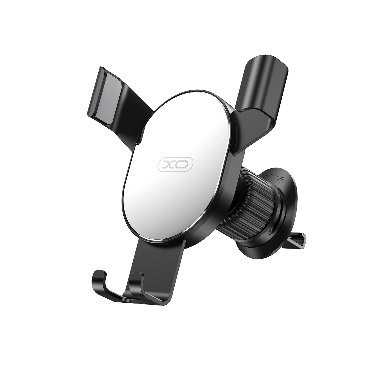 XO car hållare 126 silver-svart för air outlet