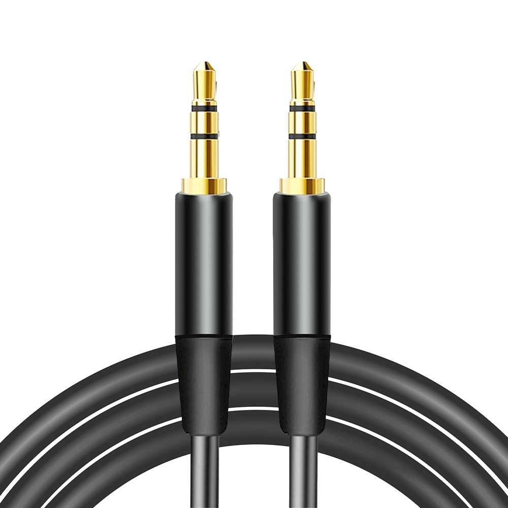 Maxlife audio kabel jack 3 5 mm - jack 3 5 mm 1m svart