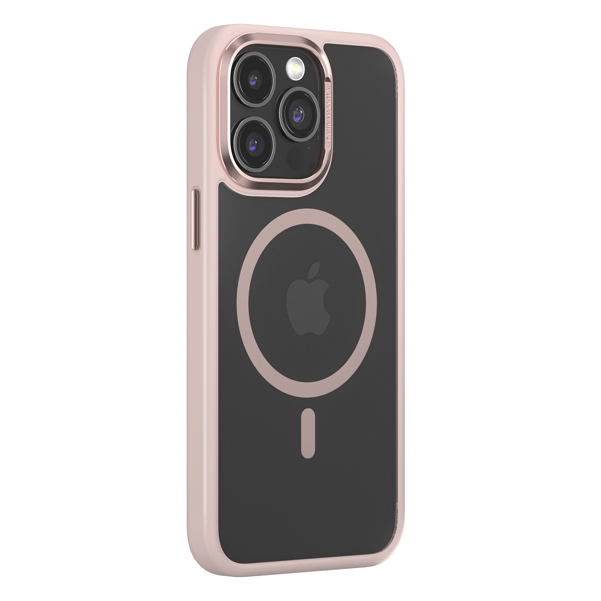Comma fodral Joy Elegant Mag för iPhone 15 Plus rosa