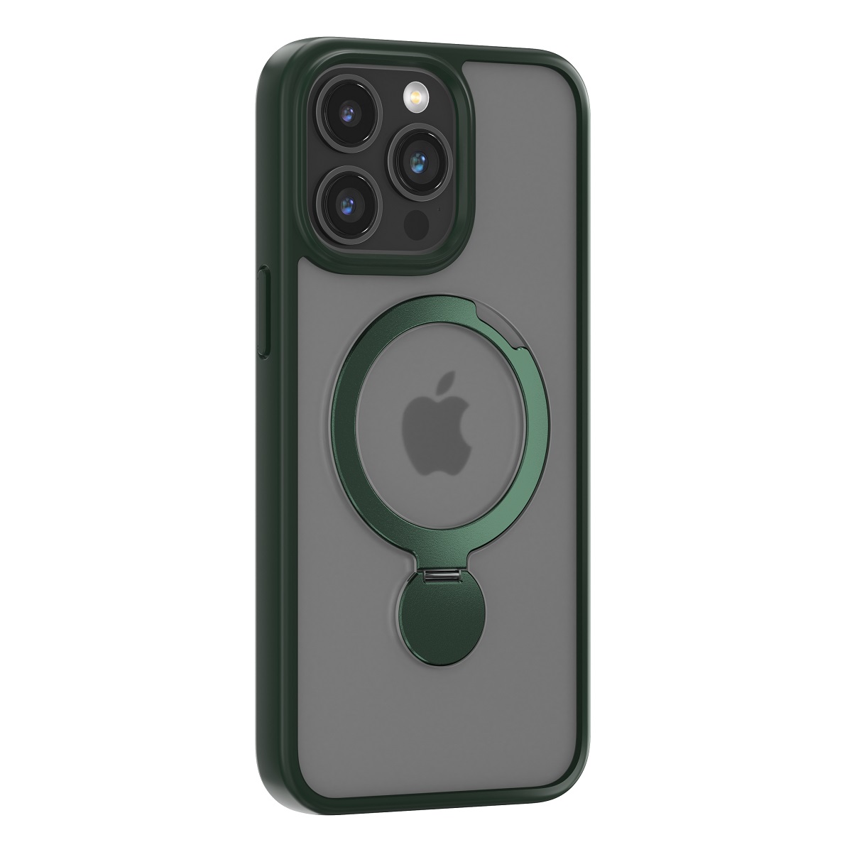 Comma fodral Joy Shark Mag för iPhone 15 Plus navy grön