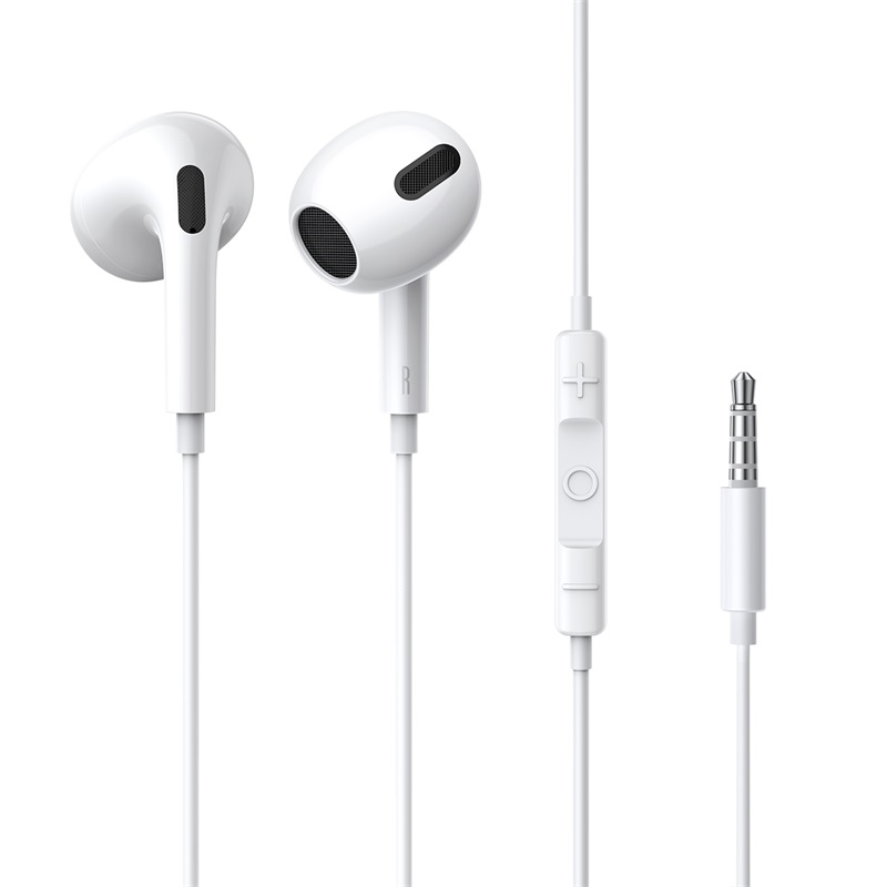 Baseus wired hörlurar Encok H17white