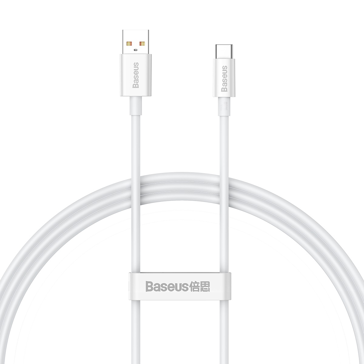Baseus kabel Superior USB - USB-C 1,0m moon vit 100W P10320102214-01