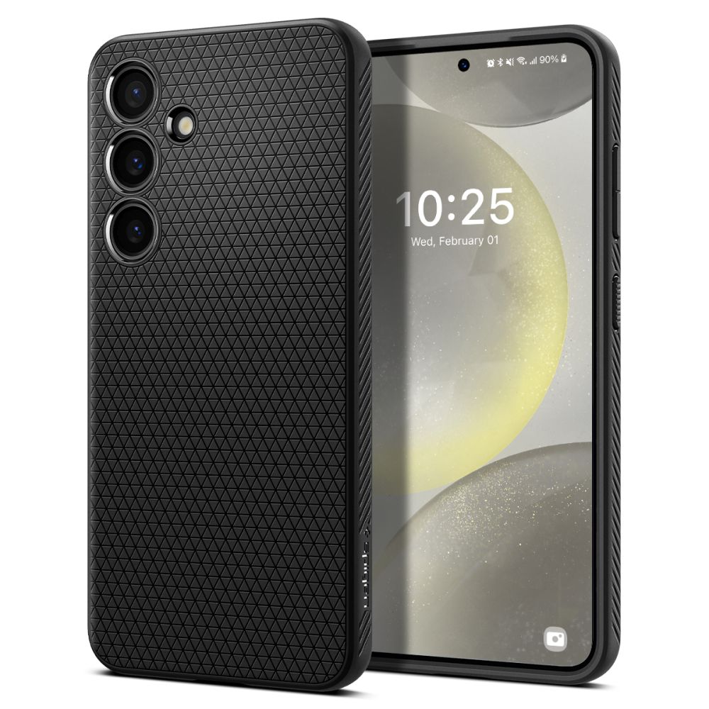 Spigen Liquid Air fodral för Samsung Galaxy S24 matte svart