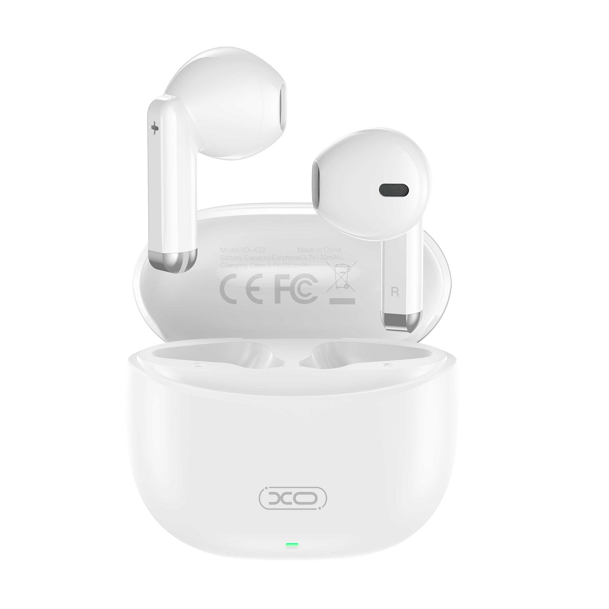 XO Bluetooth hörlurar X33 TWS vit