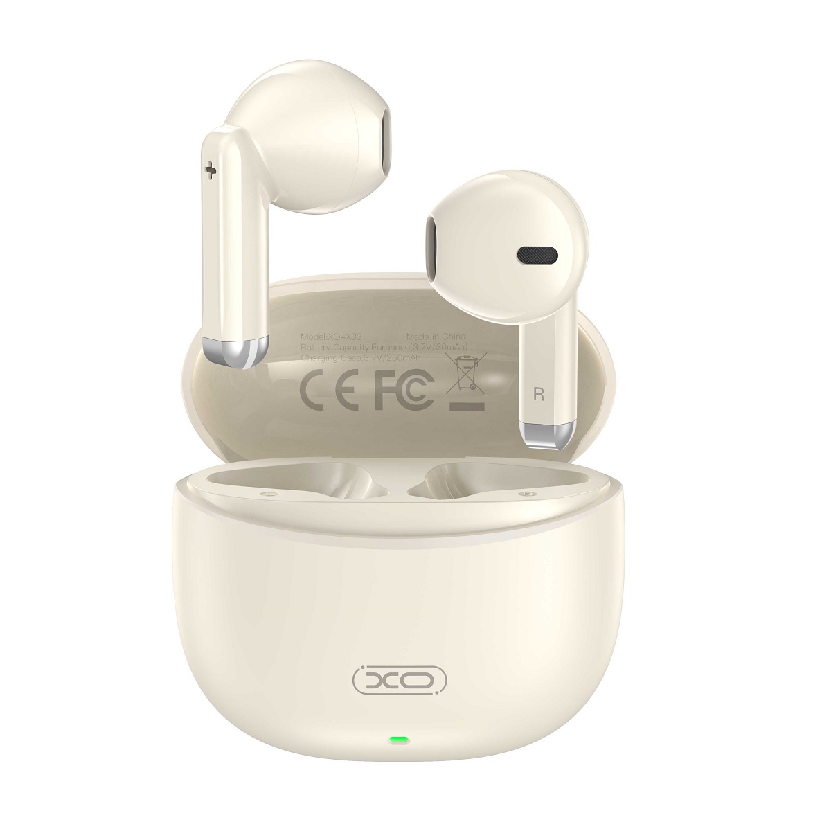 XO Bluetooth hörlurar X33 TWS beige