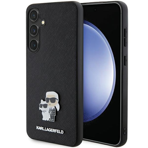 Karl Lagerfeld fodral för Samsung Galaxy S24 Plus KLHCS24MPSAKCMPK svart HC SAFFIANO KC PIN