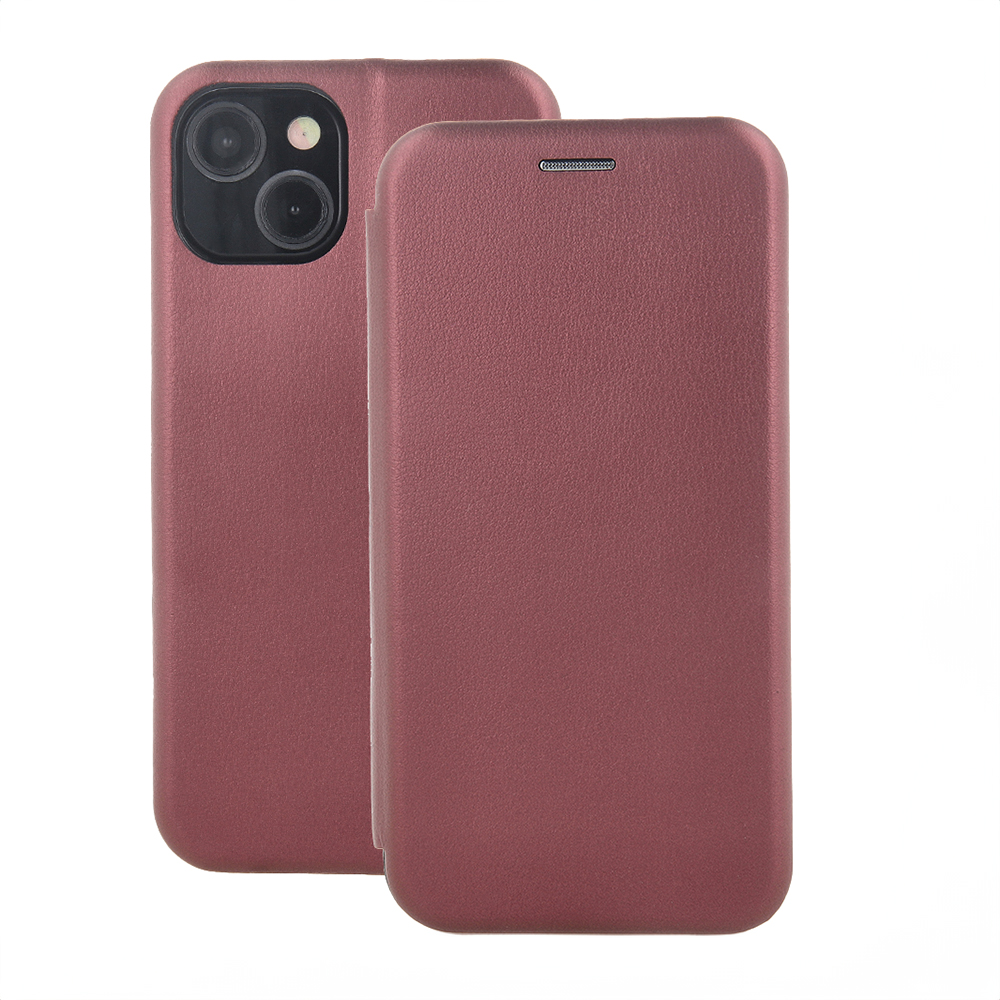 Smart Diva fodral för Xiaomi Redmi 15C 4G EU / 15C 5G EU burgundy