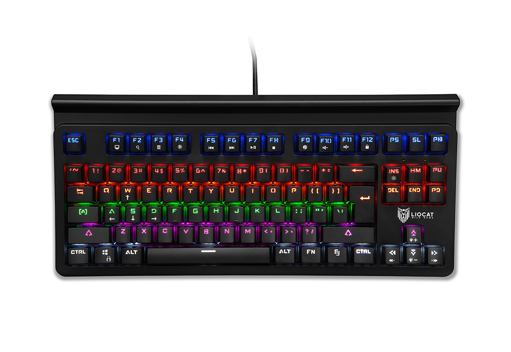 Liocat gaming keyboard KX 365 CM mechanical qwerty svart