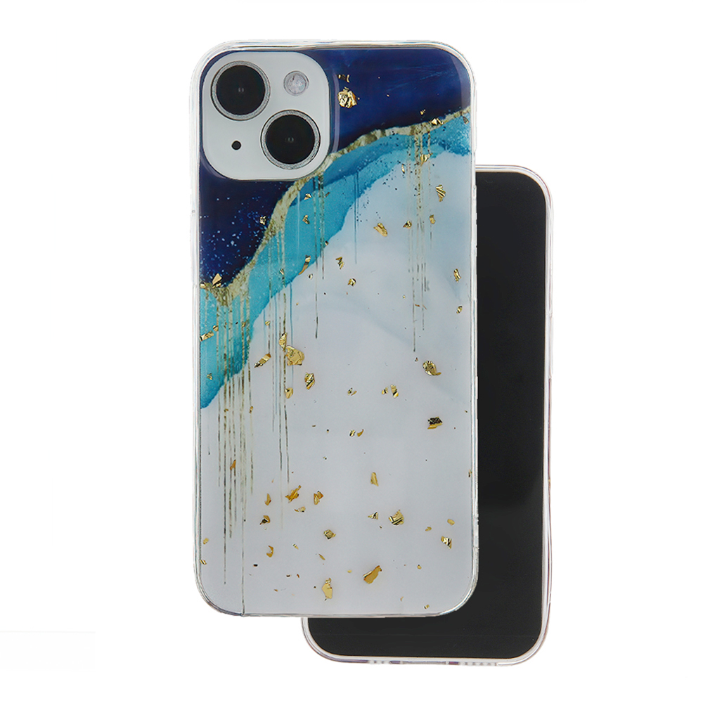 guld Glam skal för iPhone 13 Pro iceberg