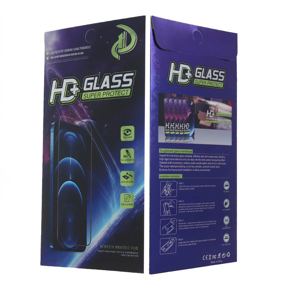 härdat glas 9D för iPhone 18 Duo