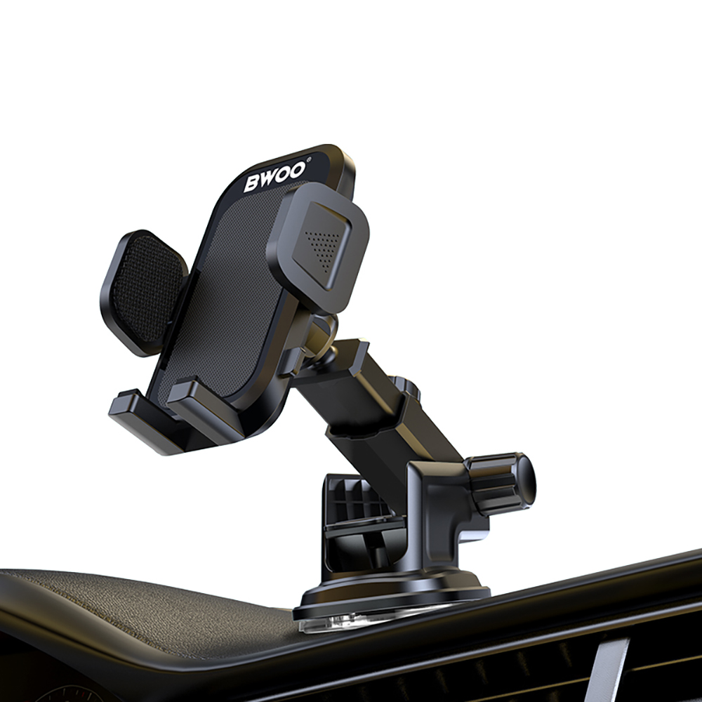 BWOO Dashboard car hållare BO-ZJ125 ABS+silicon+aluminum