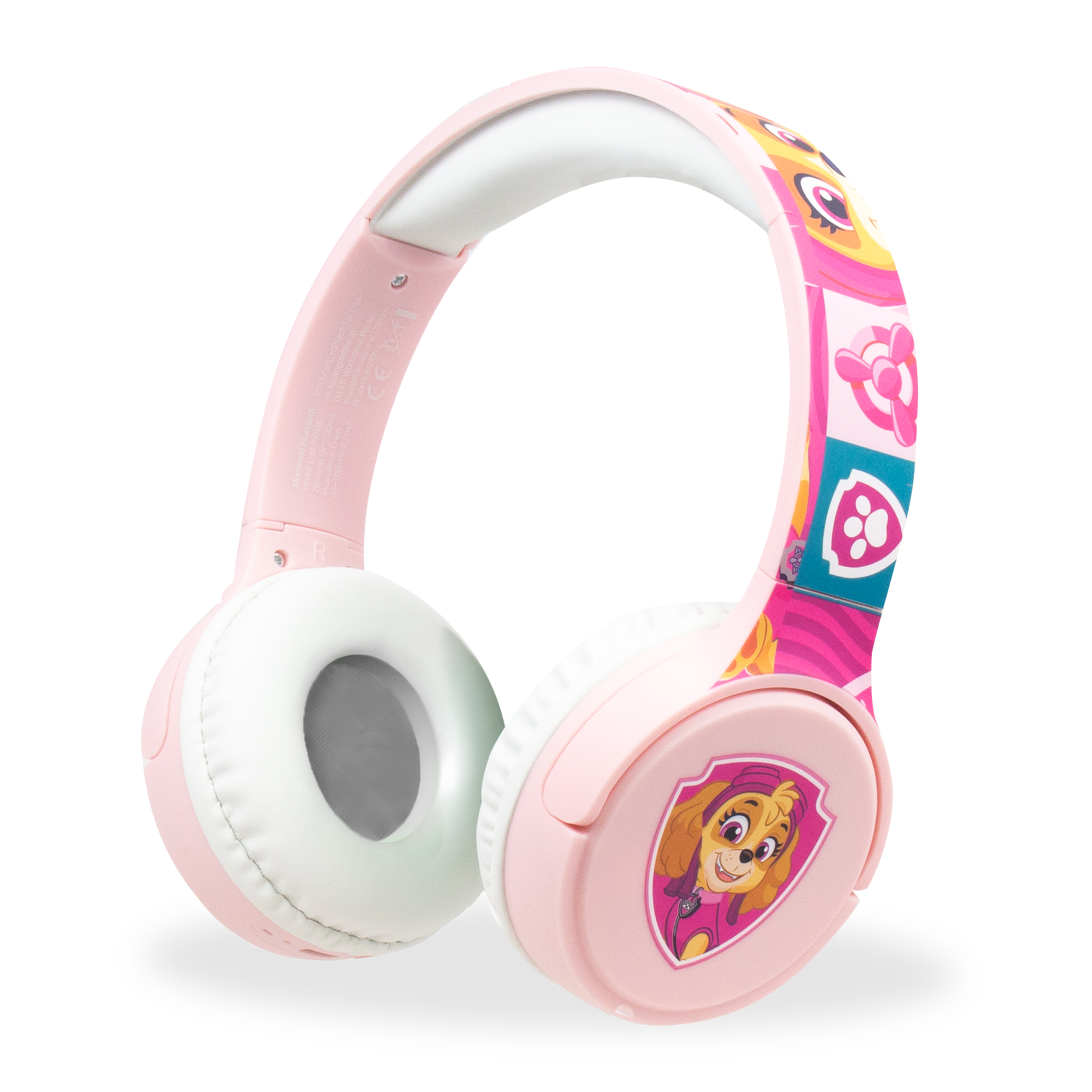 Paw Patrol Bluetooth hörlurar rosa