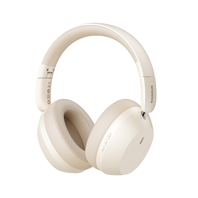 Baseus Bass 35 Max Wireless hörlurar Stellar vit