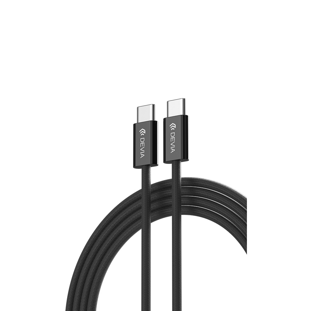 Devia kabel Smart EC325 PD USB-C - USB-C 1,0 m 60W 3A svart