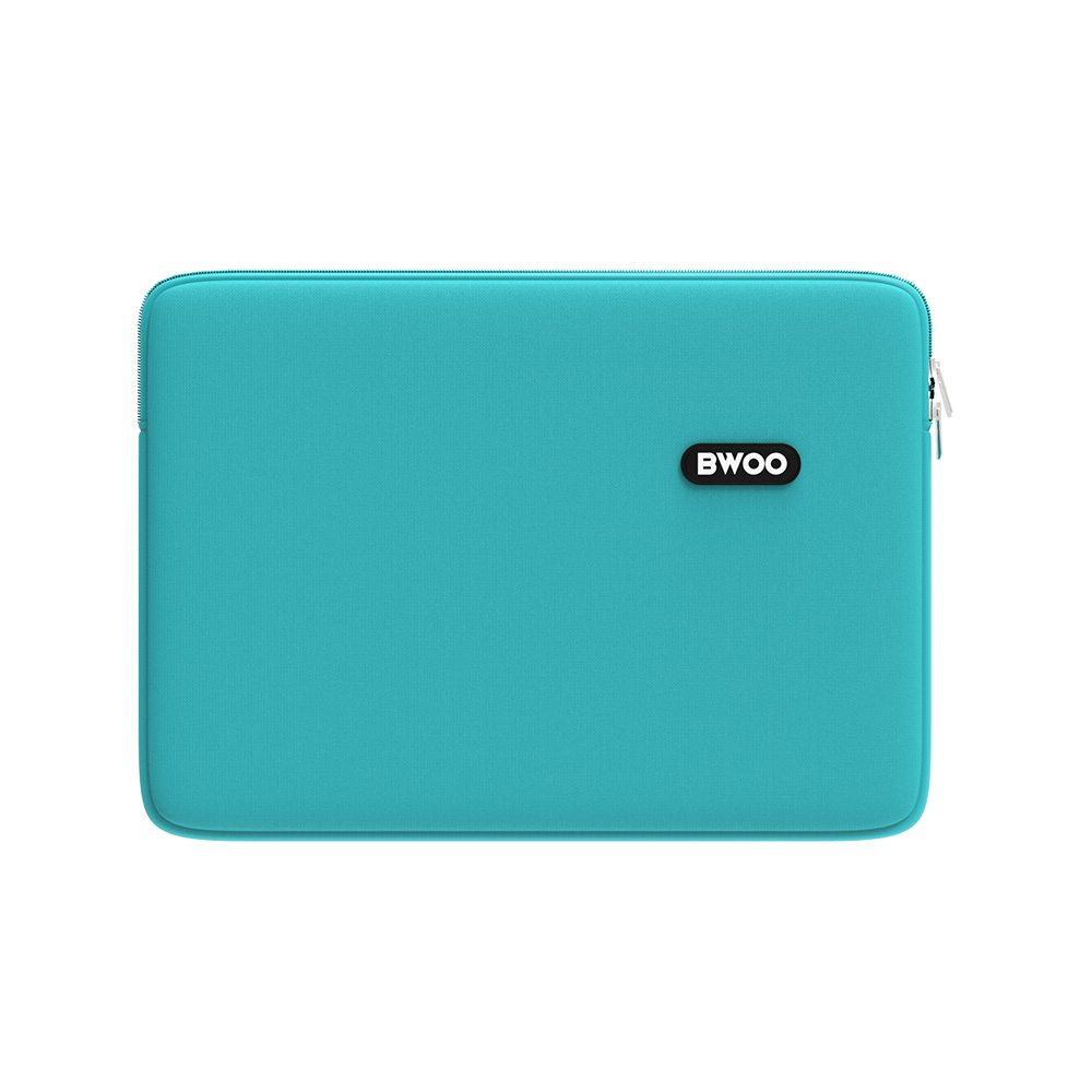 BWOO neoprene laptop bag size 15" ljusblå