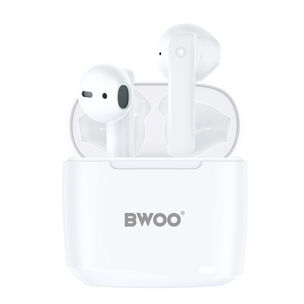 BWOO wireless TWS hörlurar BW94-WH vit