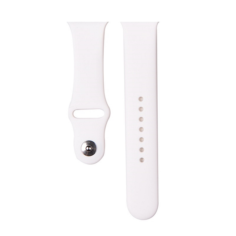 Devia strap Deluxe Sport för Apple Watch 42mm / 41mm / 40mm / 38mm vit